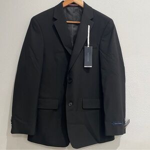 NEW Tommy‎ Hilfiger Men’s Modern Fit Stretch Black Blazer 38R Suit Jacket